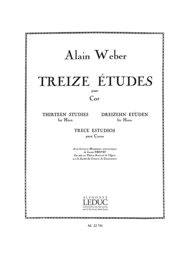 13 Etudes